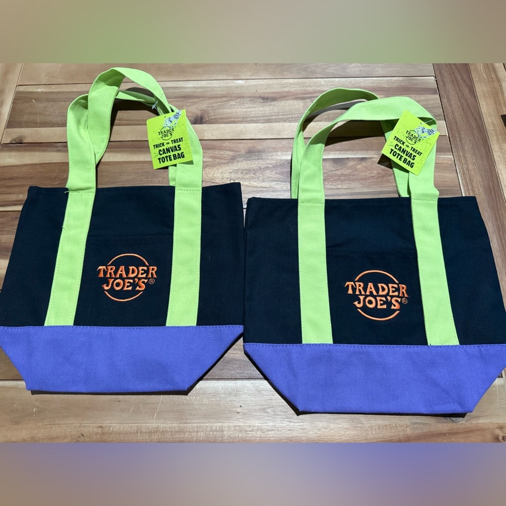 NWT set of 2 Trader Joe’s Halloween mini bags
